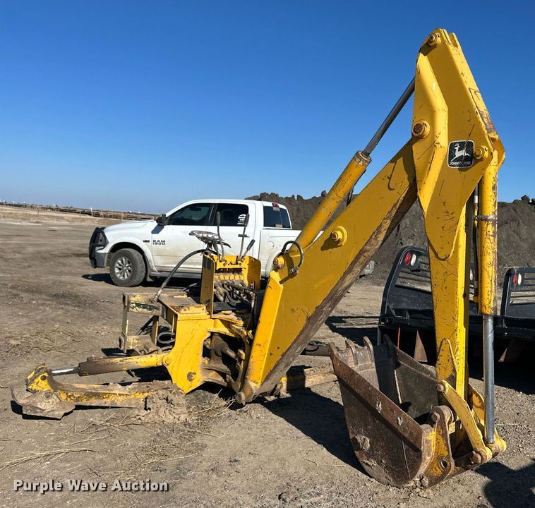 image for item ER8382 John Deere backhoe attachment