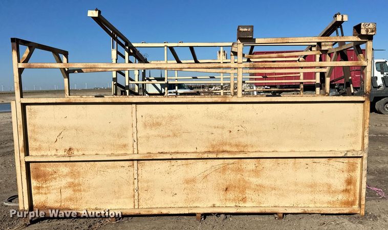 image for item ER8388 LBS Weigh Cage livestock scale