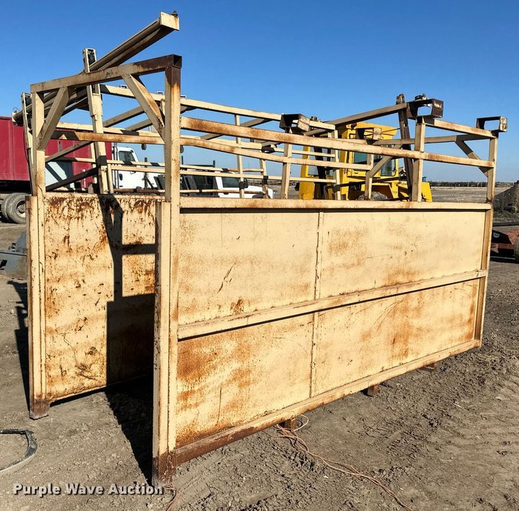 image for item ER8388 LBS Weigh Cage livestock scale