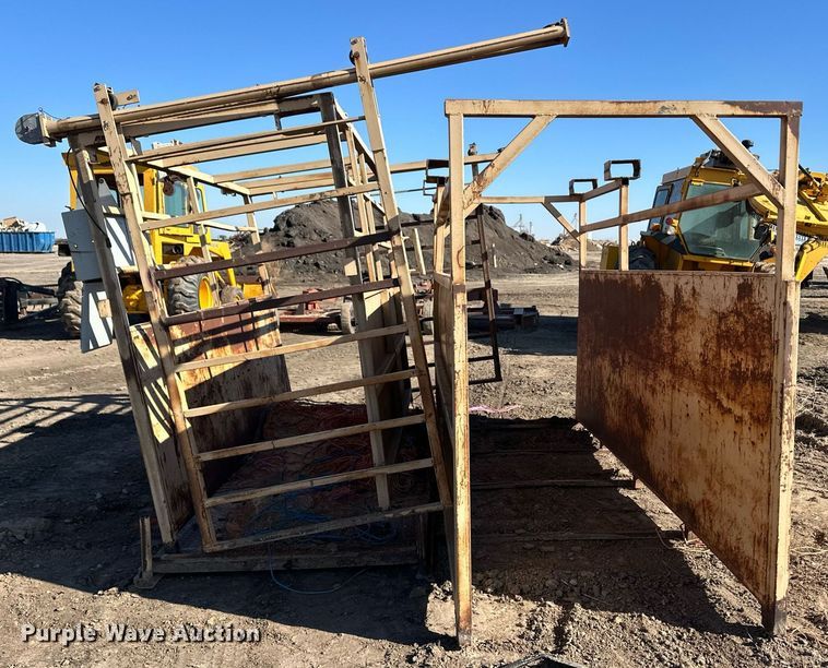 image for item ER8388 LBS Weigh Cage livestock scale