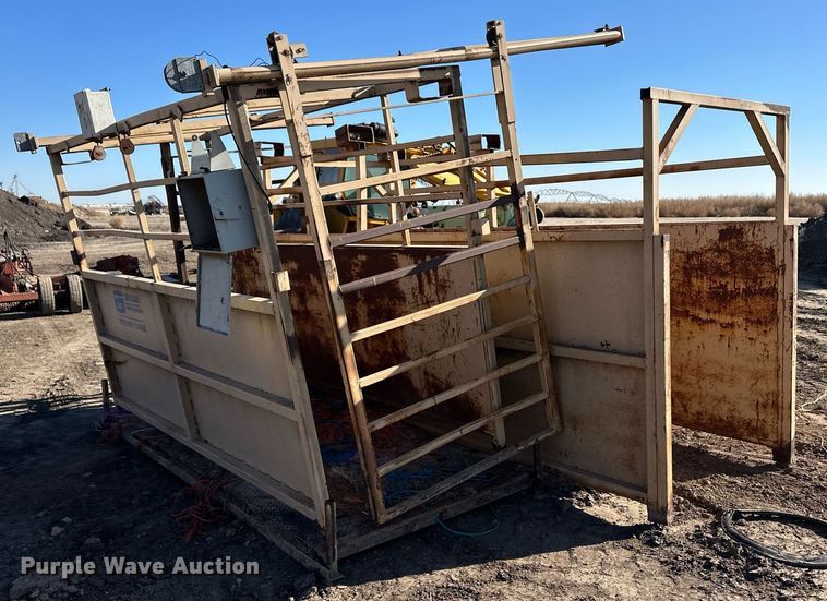 image for item ER8388 LBS Weigh Cage livestock scale