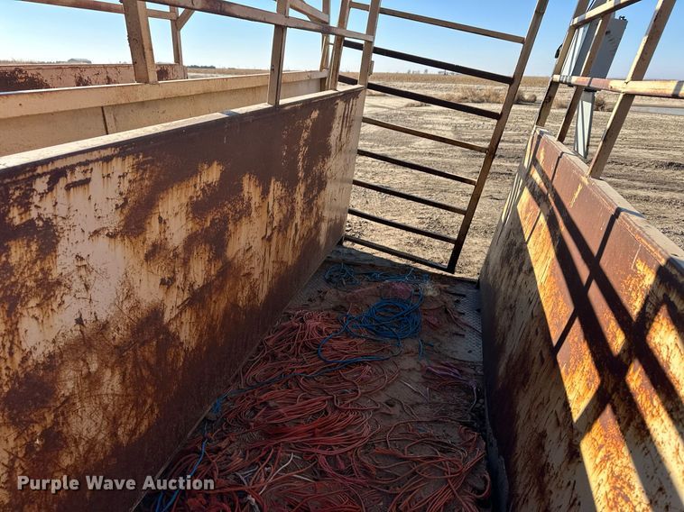 image for item ER8388 LBS Weigh Cage livestock scale