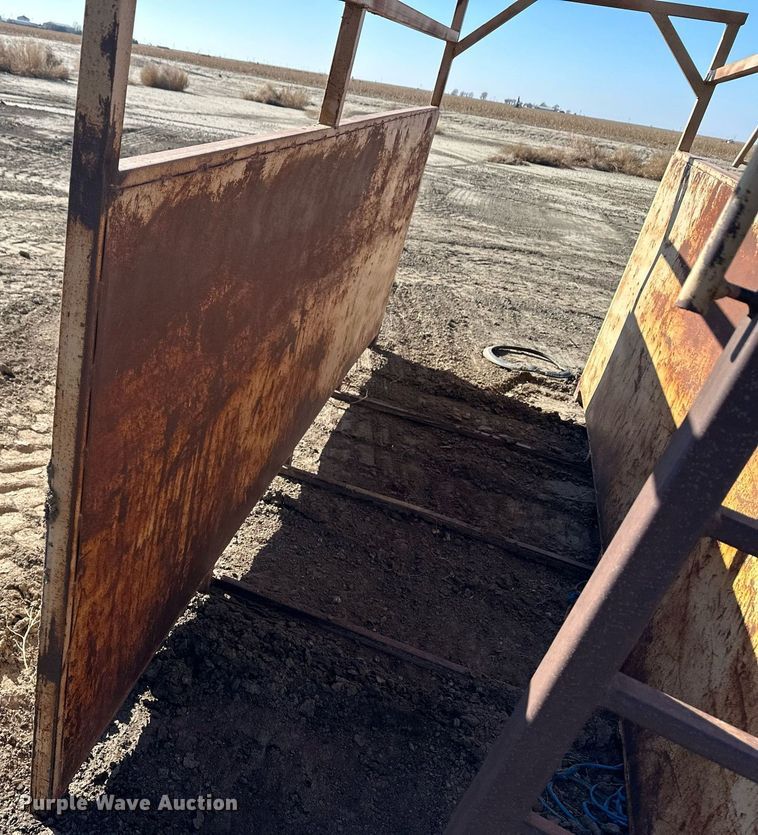 image for item ER8388 LBS Weigh Cage livestock scale