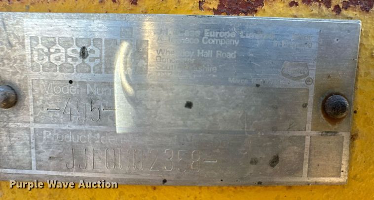 image for item ER8514 1991 Case IH 495 tractor