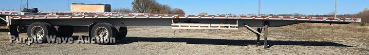 image for item DV0000 2016 Wilson Trailer Sales Inc. AF-1080 flatbed trailer