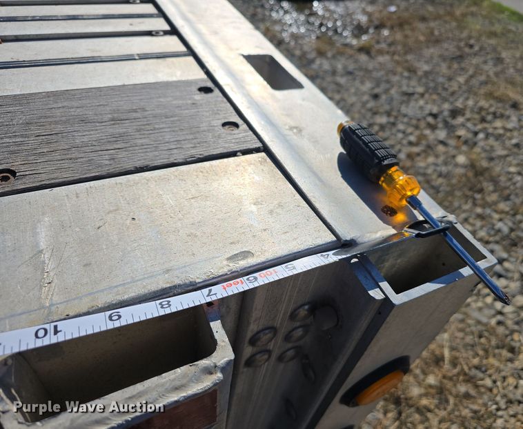 image for item DV0000 2016 Wilson Trailer Sales Inc. AF-1080 flatbed trailer