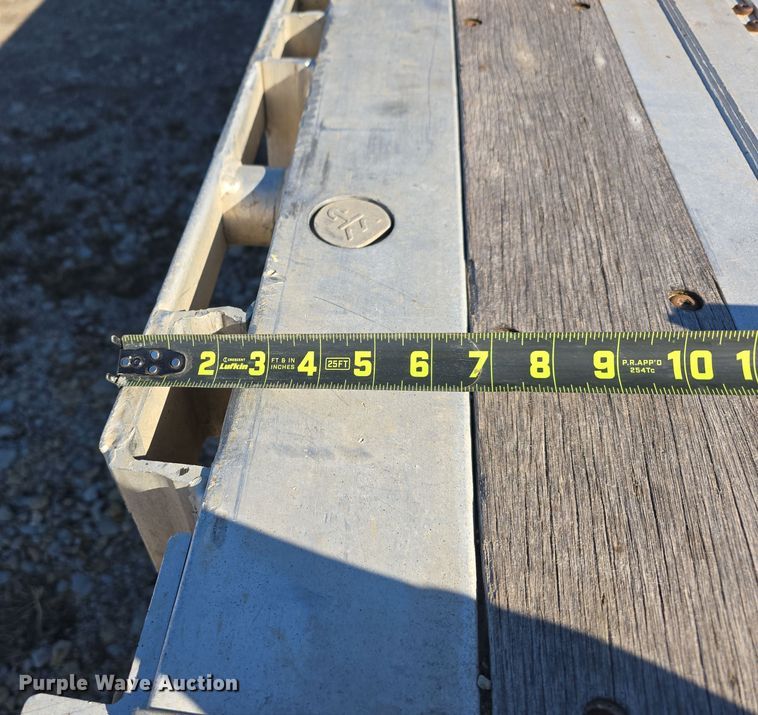 image for item DV0000 2016 Wilson Trailer Sales Inc. AF-1080 flatbed trailer