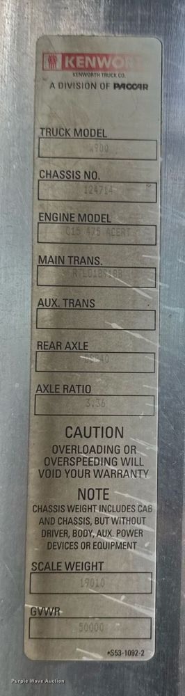 image for item EG2340 2006 Kenworth semi truck