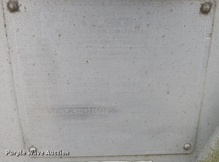 image for item OJ9263 2002 Wilson Hopper Trailer grain trailer