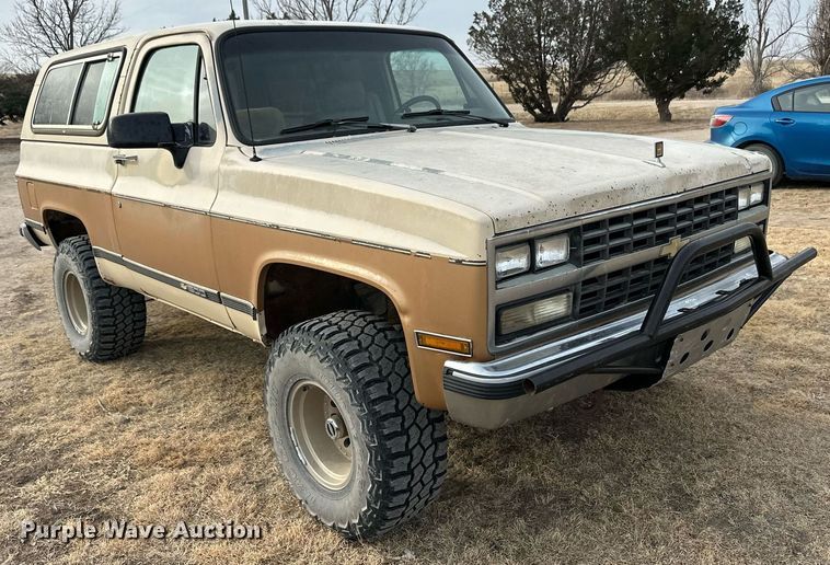 image for item DL0489 1990 Chevrolet Blazer SUV