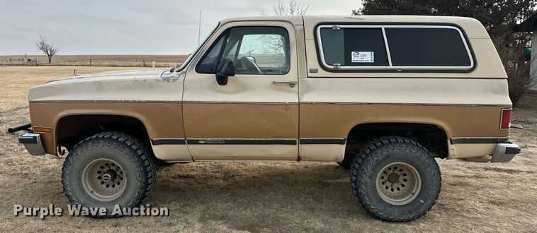 image for item DL0489 1990 Chevrolet Blazer SUV