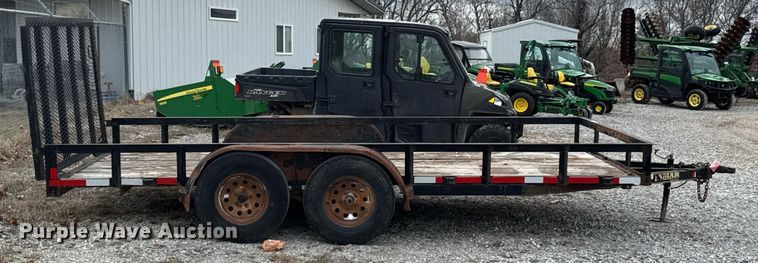 image for item DO0074 2016 Lamar utility trailer