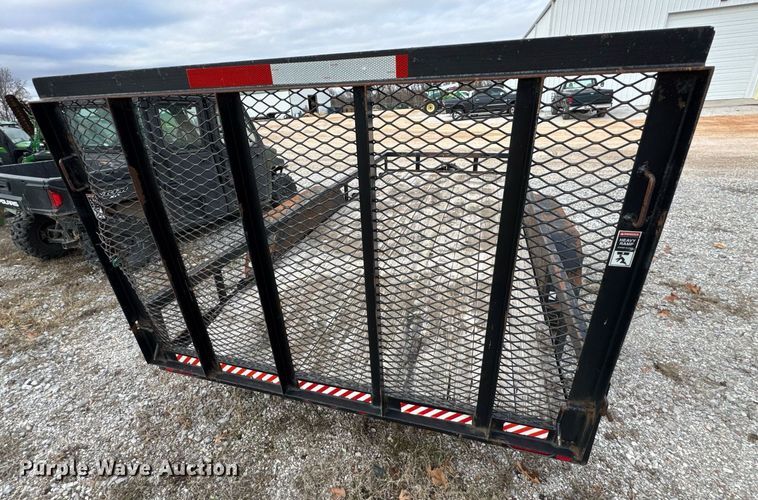 image for item DO0074 2016 Lamar utility trailer