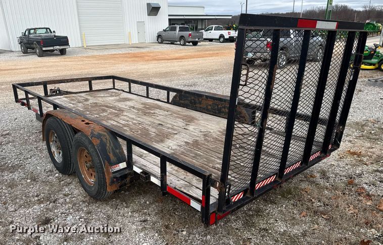 image for item DO0074 2016 Lamar utility trailer