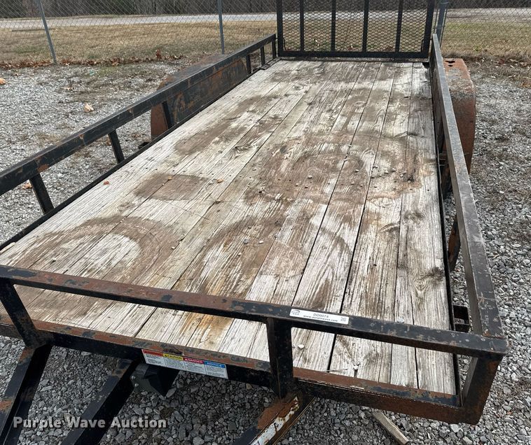 image for item DO0074 2016 Lamar utility trailer