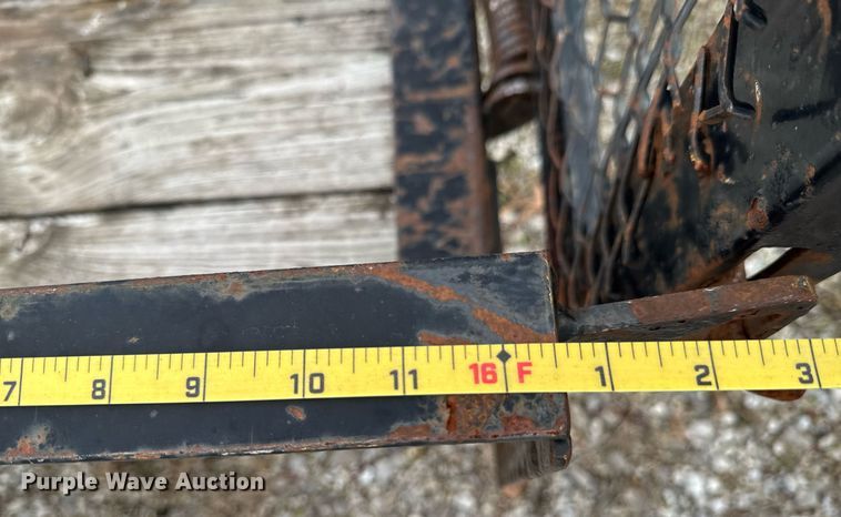 image for item DO0074 2016 Lamar utility trailer