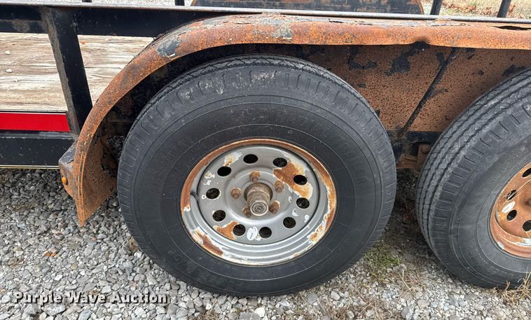 image for item DO0074 2016 Lamar utility trailer