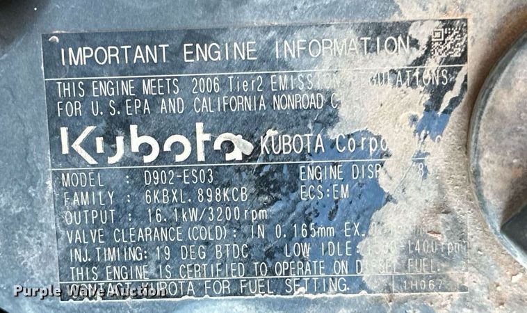 image for item DP6092 Kubota RTV900 utility vehicle