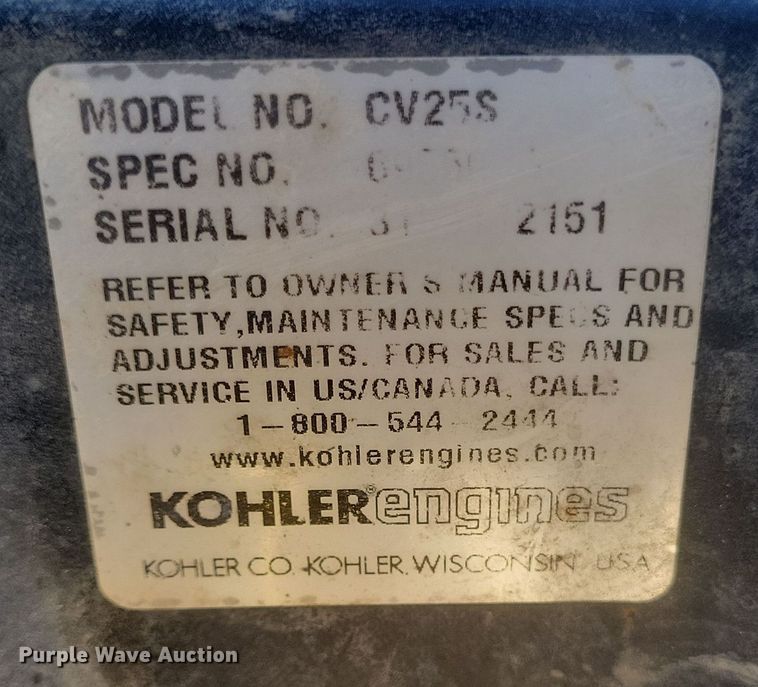 image for item DQ3860 Bush Hog M2560 ZTR lawn mower