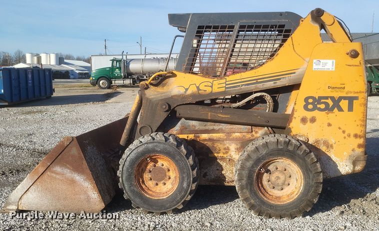 image for item DQ3862 Case 85XT skid steer loader