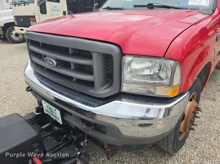 image for item DQ5288 2004 Ford F550 Super Duty XL dump truck
