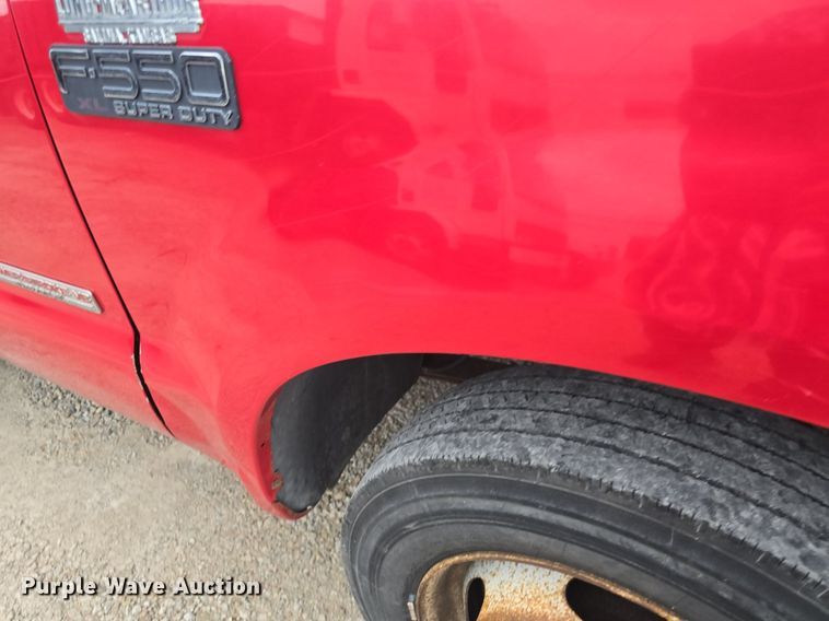 image for item DQ5288 2004 Ford F550 Super Duty XL dump truck