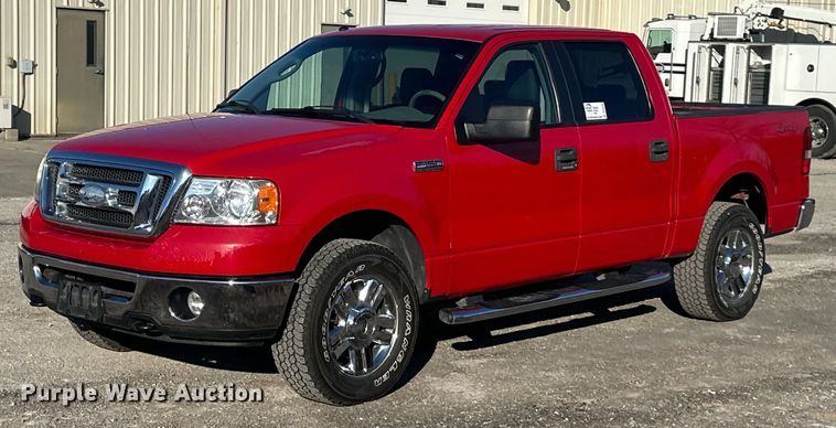 image for item DQ6558 2008 Ford F150 SuperCrew pickup truck