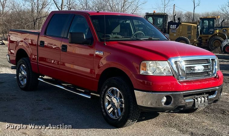 image for item DQ6558 2008 Ford F150 SuperCrew pickup truck