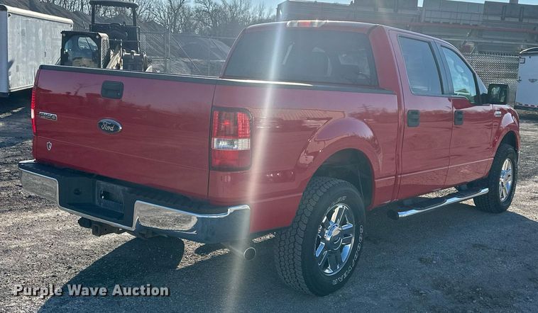 image for item DQ6558 2008 Ford F150 SuperCrew pickup truck