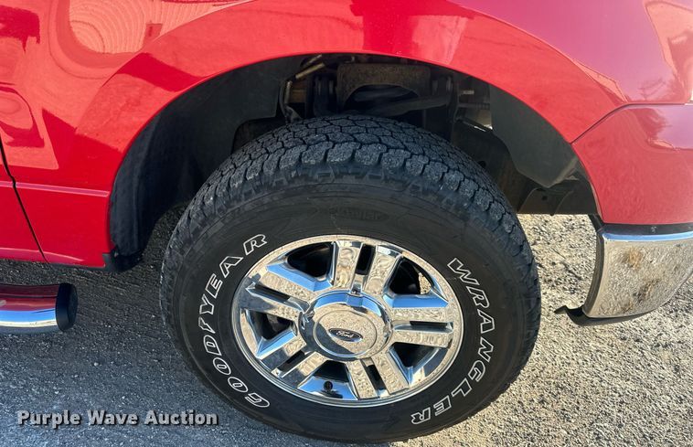 image for item DQ6558 2008 Ford F150 SuperCrew pickup truck