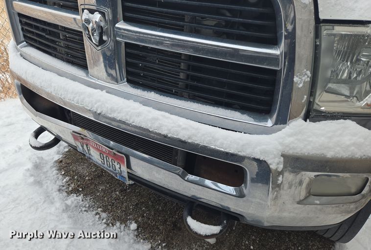 image for item DT7025 2012 Dodge Ram 4500HD flatbed truck