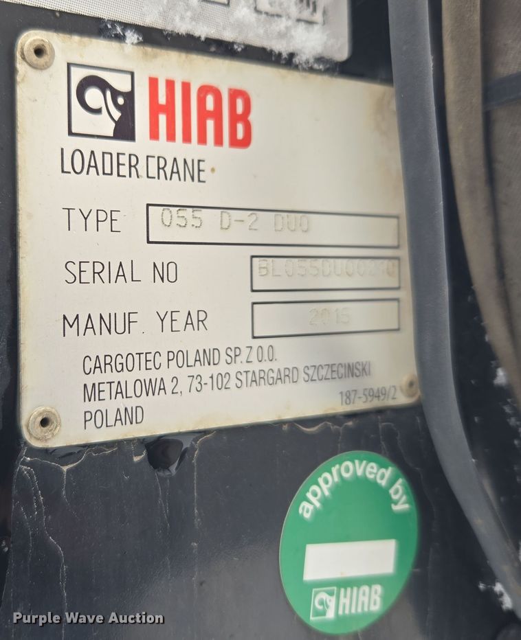 image for item DT7026 2016 Dodge Ram 4500HD flatbed truck