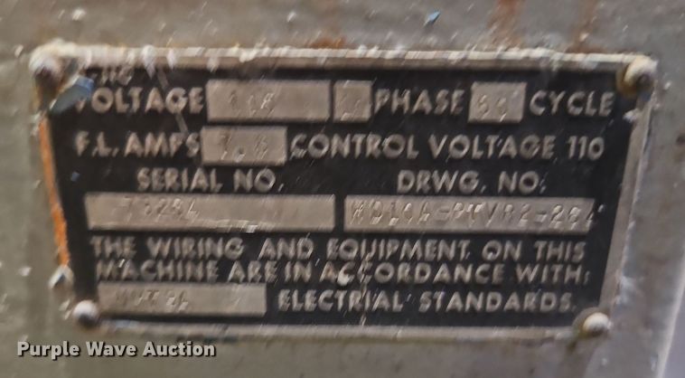 image for item DT7580 Aronson HB10A-PTVR2 welding positioner