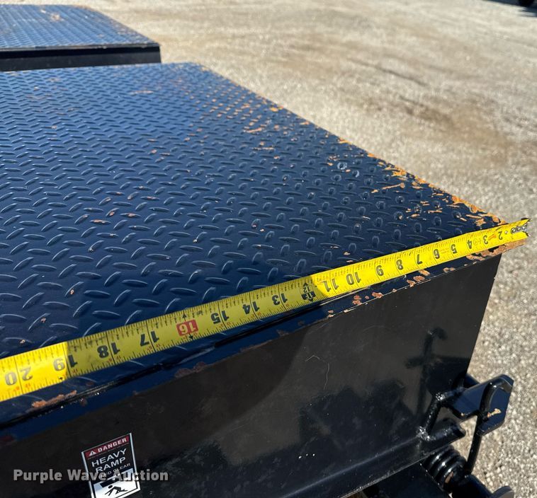 image for item EG2237 2023 DP Platinumstar equipment trailer