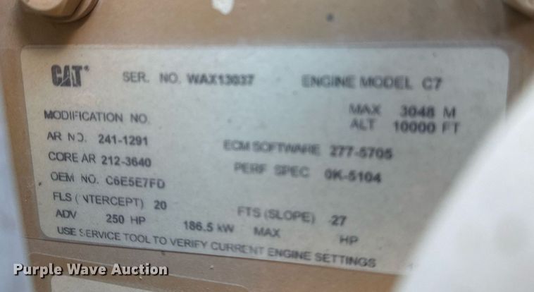 image for item EG2334 2006 Ford F750 Super Duty SuperCab flatbed truck