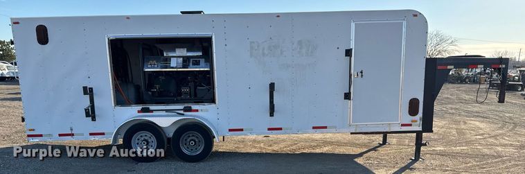 image for item EG2344 2015 C&W  pressure washer trailer