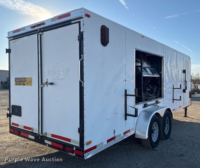 image for item EG2344 2015 C&W  pressure washer trailer