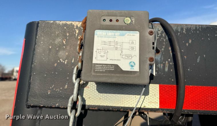 image for item EG2344 2015 C&W  pressure washer trailer