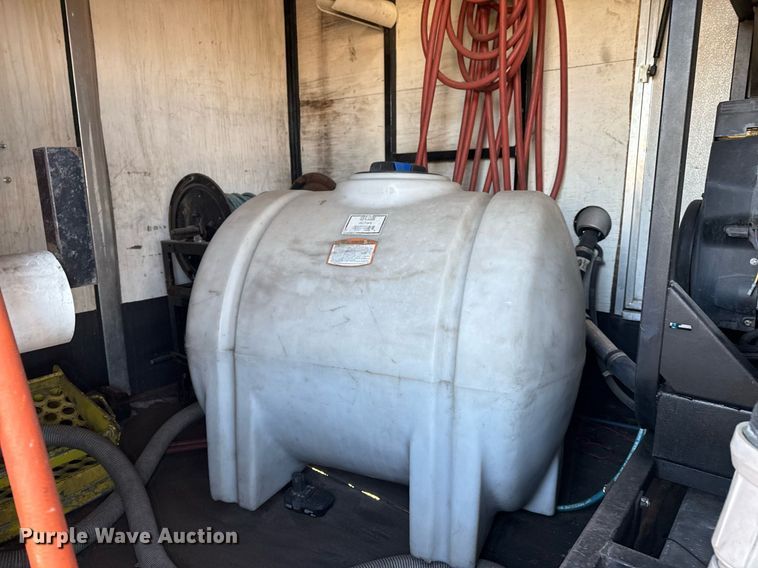 image for item EG2344 2015 C&W  pressure washer trailer