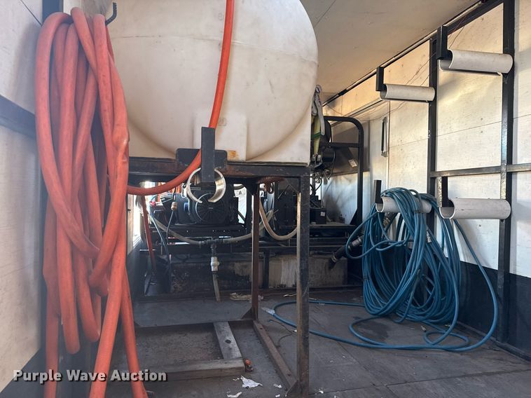 image for item EG2344 2015 C&W  pressure washer trailer