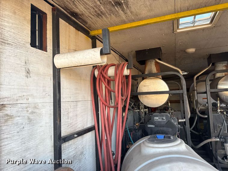 image for item EG2344 2015 C&W  pressure washer trailer