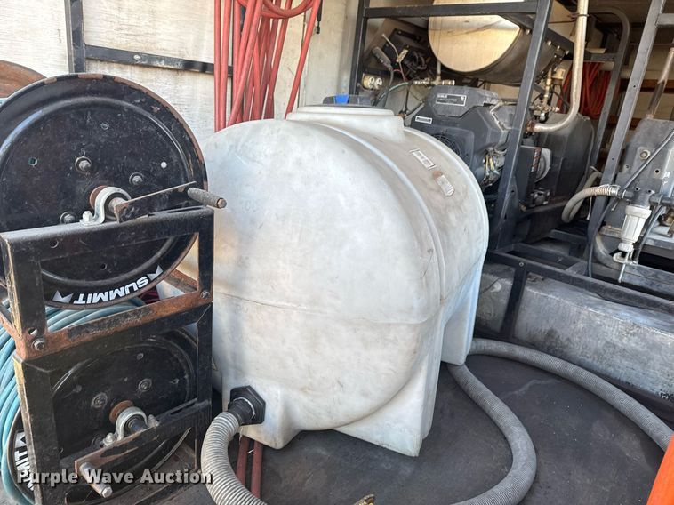 image for item EG2344 2015 C&W  pressure washer trailer