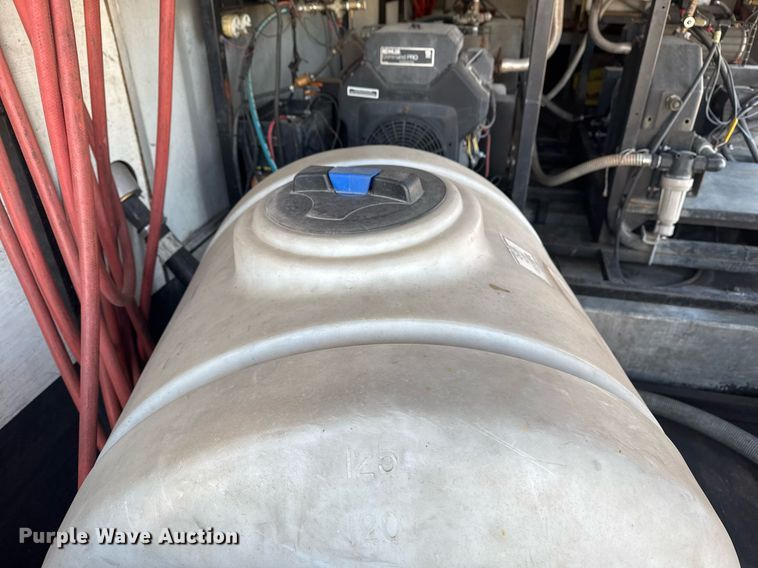 image for item EG2344 2015 C&W  pressure washer trailer