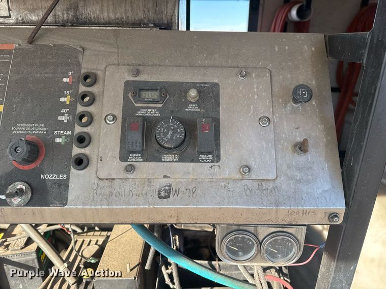 image for item EG2344 2015 C&W  pressure washer trailer