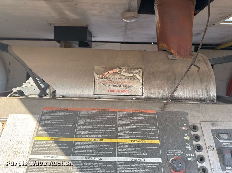 image for item EG2344 2015 C&W  pressure washer trailer