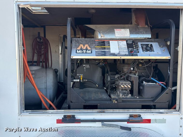 image for item EG2344 2015 C&W  pressure washer trailer