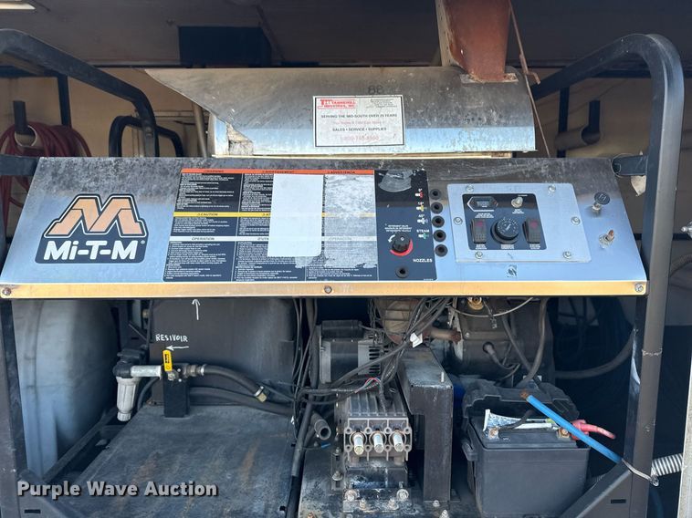 image for item EG2344 2015 C&W  pressure washer trailer