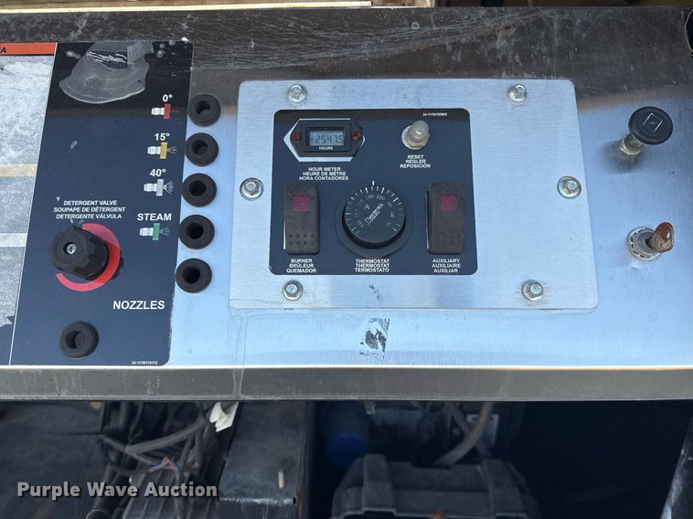 image for item EG2344 2015 C&W  pressure washer trailer