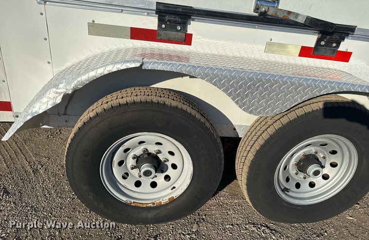 image for item EG2344 2015 C&W  pressure washer trailer