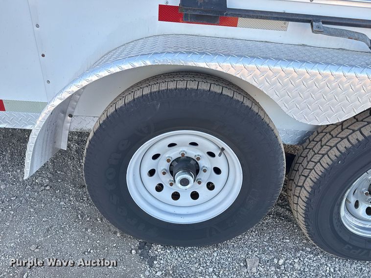 image for item EG2344 2015 C&W  pressure washer trailer